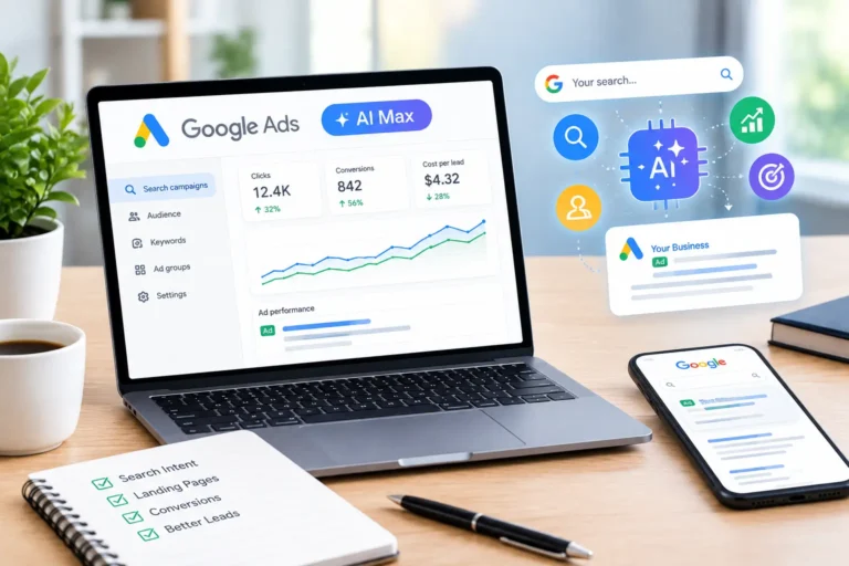 Google Ads AI Max for small business campaigns